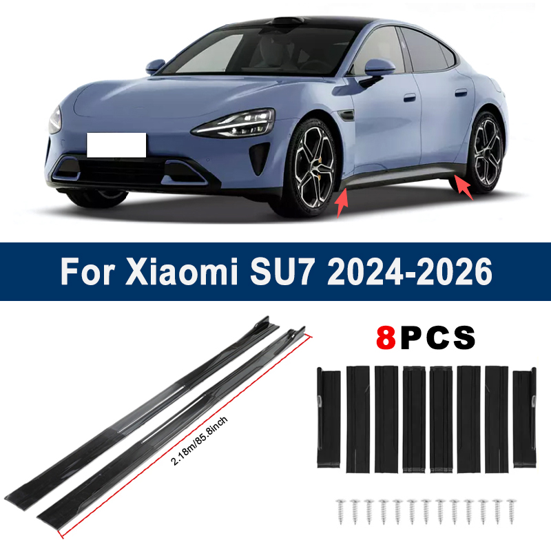 Car Accessories Xiaomi - 2.18m Sectional Side Skirt Extension Lips