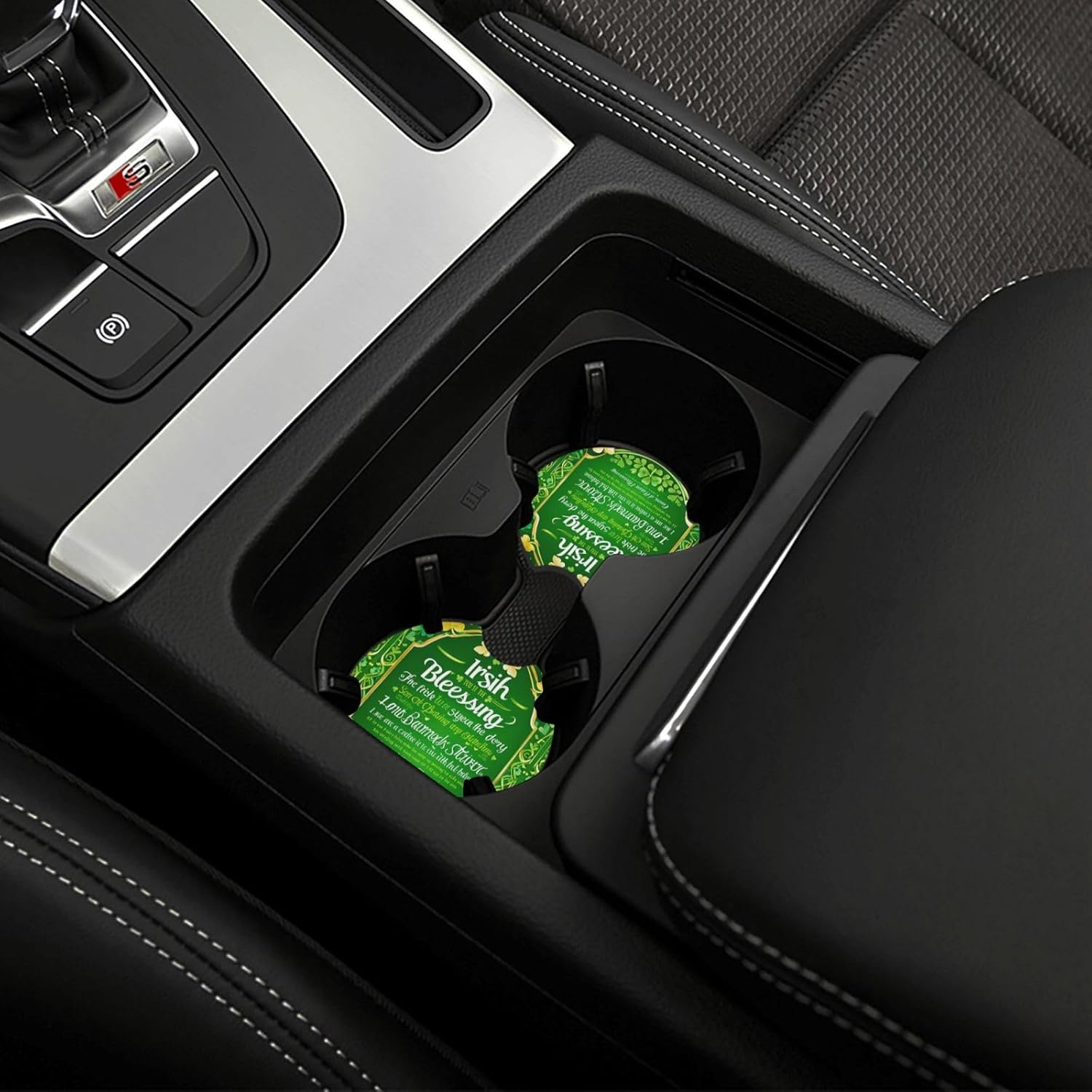 Car Accessories For Women - Irish Blessing St Patrick's Day Print