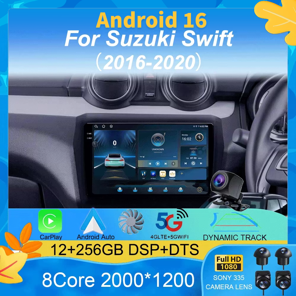 Car Accessories In India - Android 16 Carplay DSP Car Radio