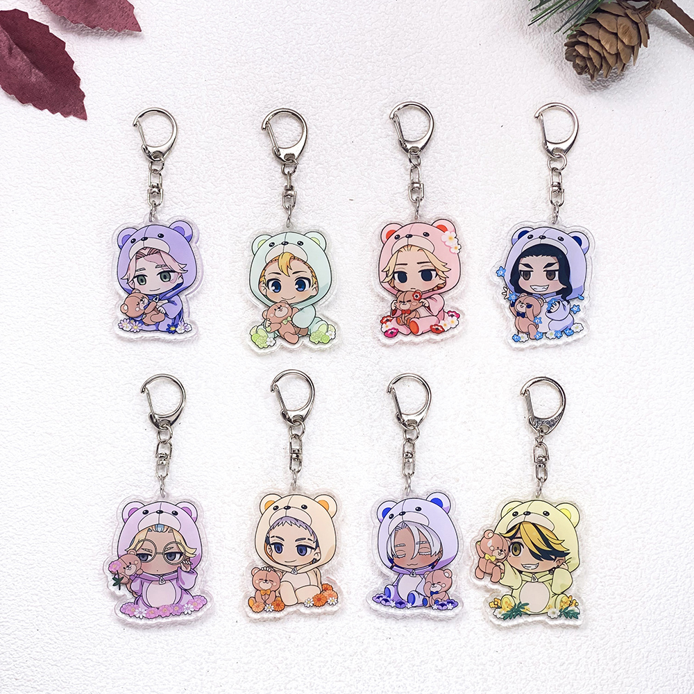 Car Accessories In Tokyo - 1/13Pcs Anime Tokyo Revengers Car Keychain