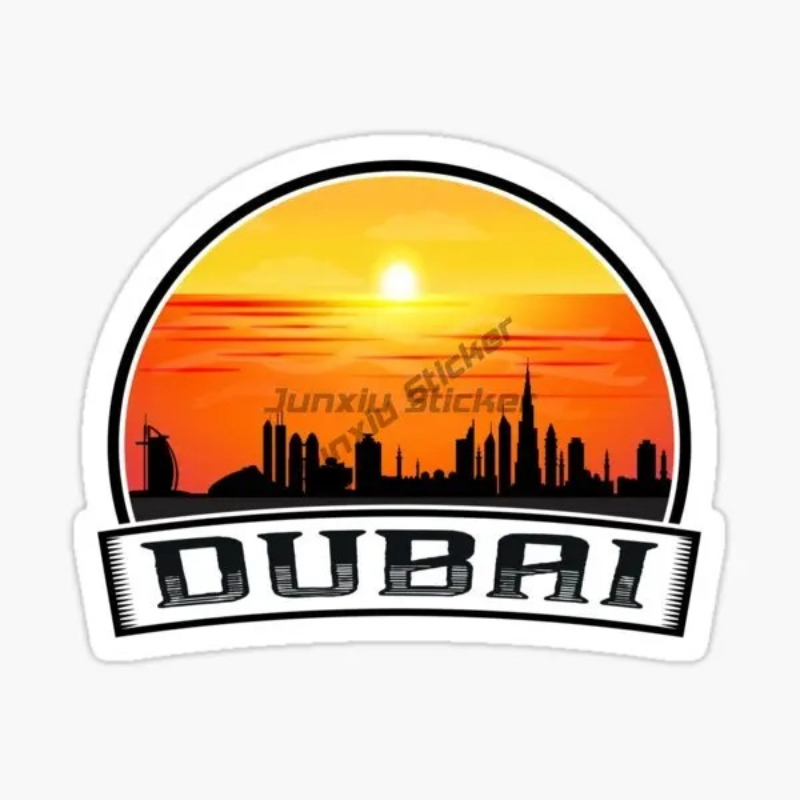 Car Accessories Uae - Dubai UAE Sailing Ship Car Sticker