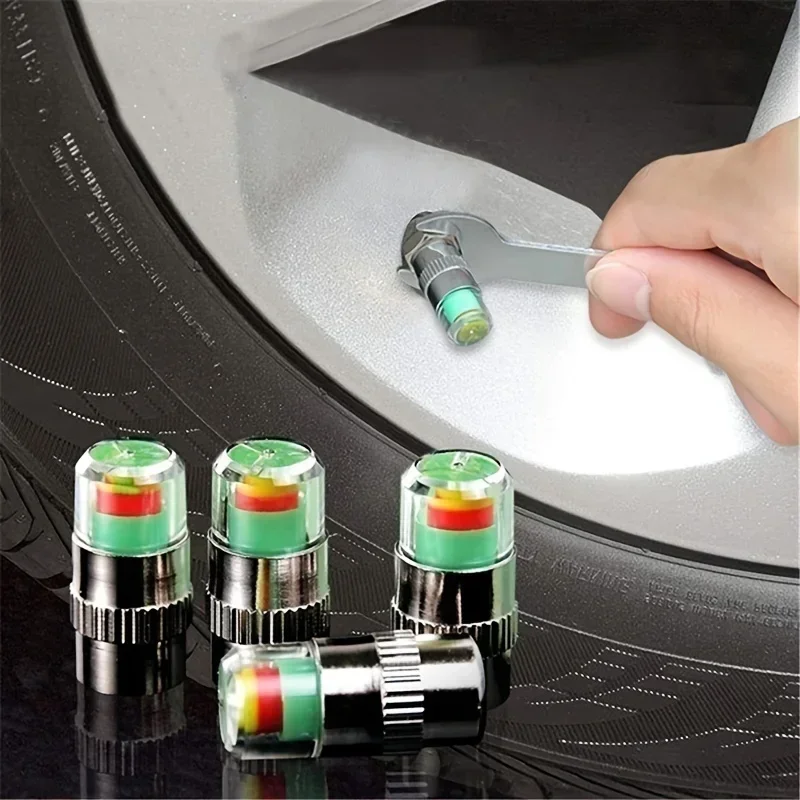 4pcs Car Tire Pressure Monitor - Tire Pressure Monitor บทวิจารณ์และราคา