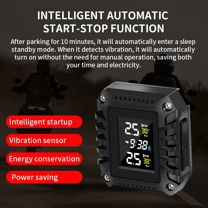 Motorcycle Tire Pressure Monit - Tire Pressure Monitor บทวิจารณ์และราคา