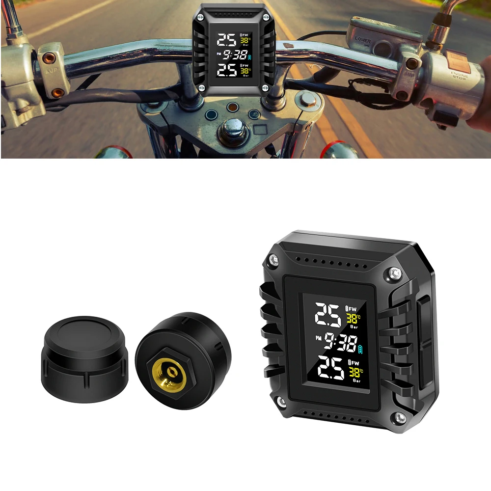 Motorcycle Tire Pressure Monit - Tire Pressure Monitor บทวิจารณ์และราคา