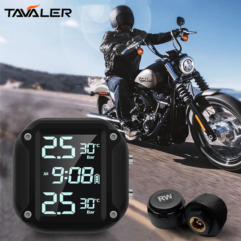 TAVALER M5 Motorcycle Tire Pre - Tire Pressure Monitor บทวิจารณ์และราคา