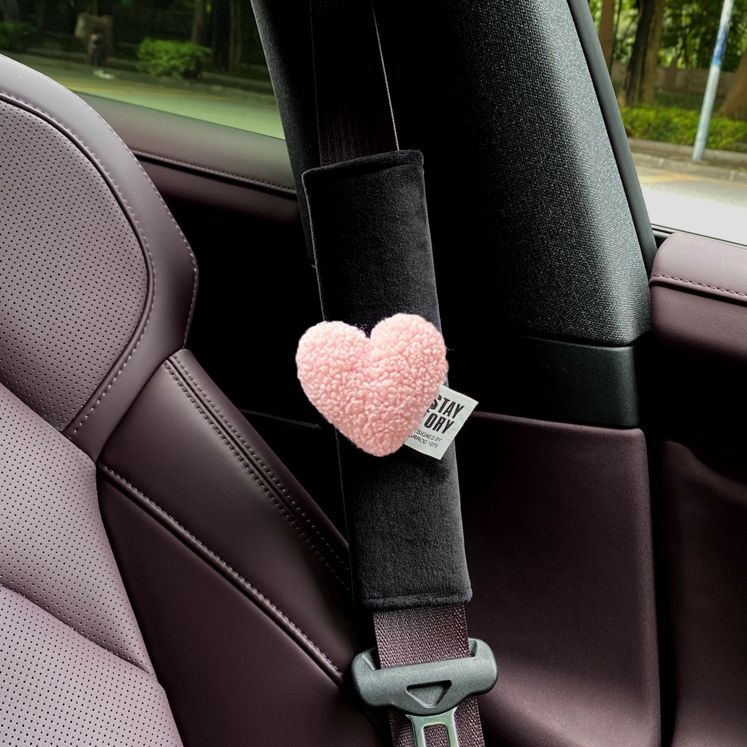 Seatbelt Shoulder Pad Cover fo - Car Accessories For Women บทวิจารณ์และราคา