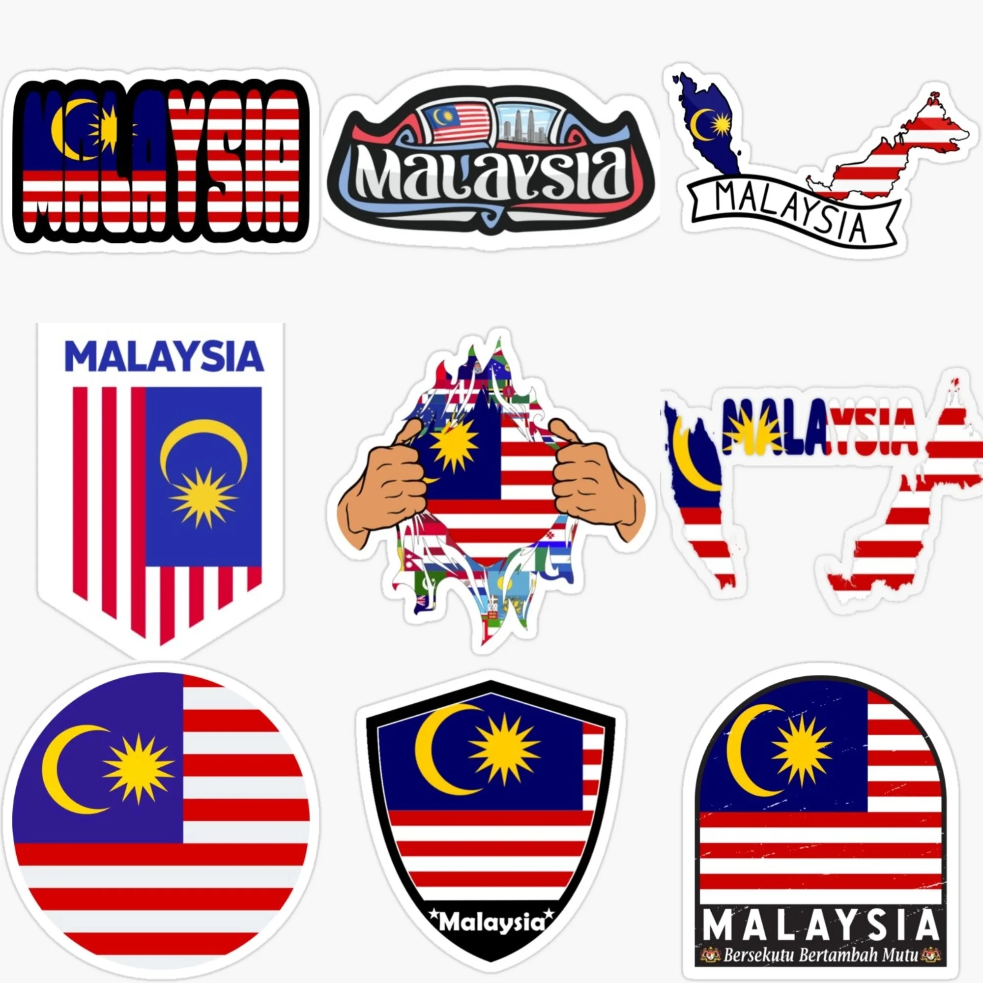 Malaysia Flag Map National Emb - Car Accessories Malaysia บทวิจารณ์และราคา