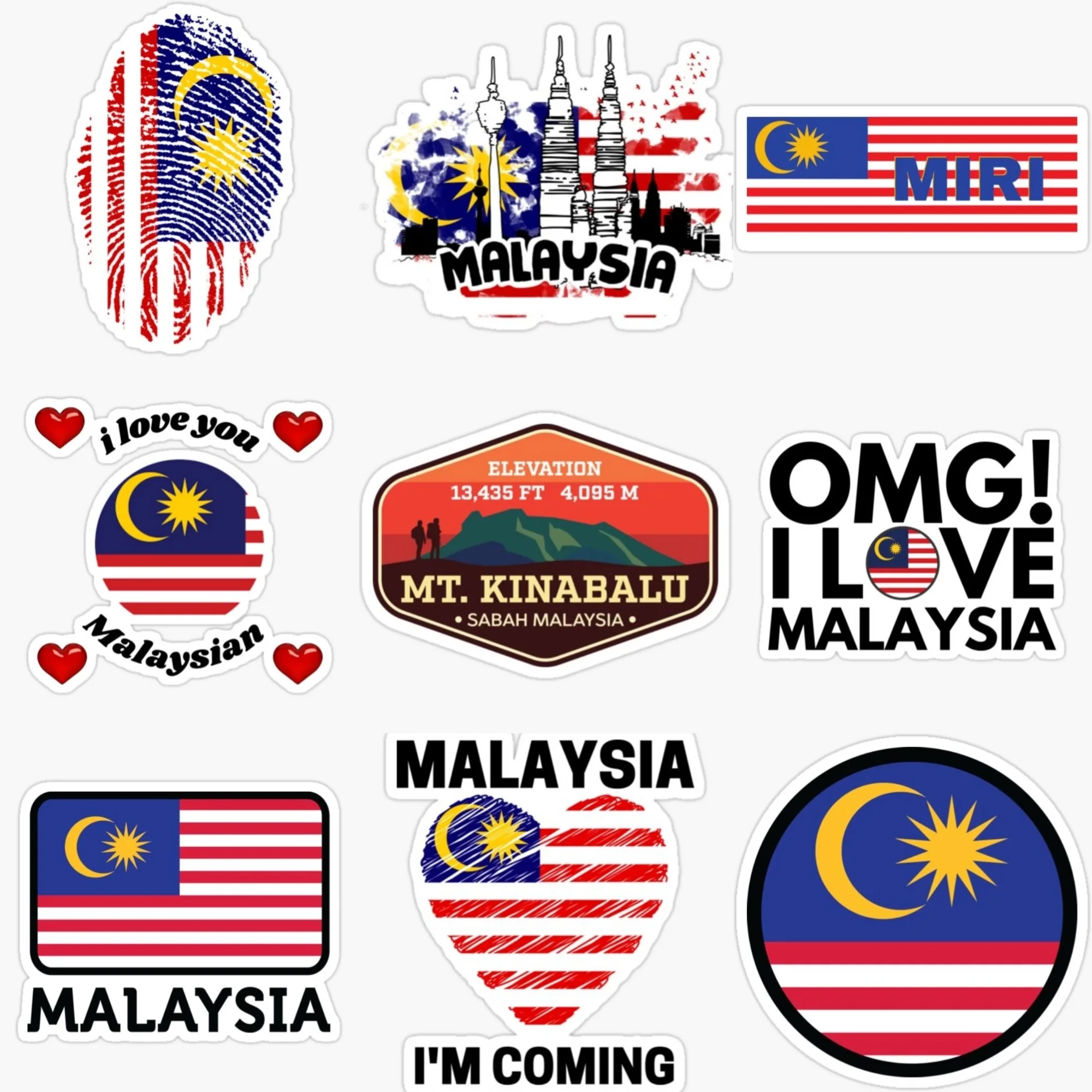 Malaysia Flag Emblem Creative  - Car Accessories Malaysia บทวิจารณ์และราคา