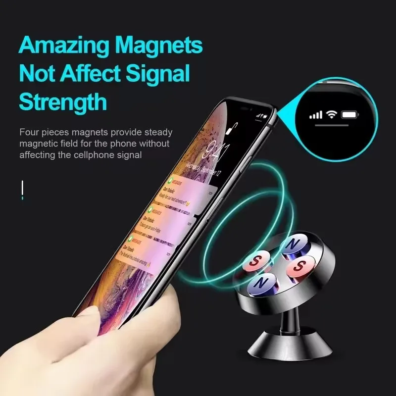 Magnetic Car Phone Holder Magn - Car Accessories Xiaomi บทวิจารณ์และราคา