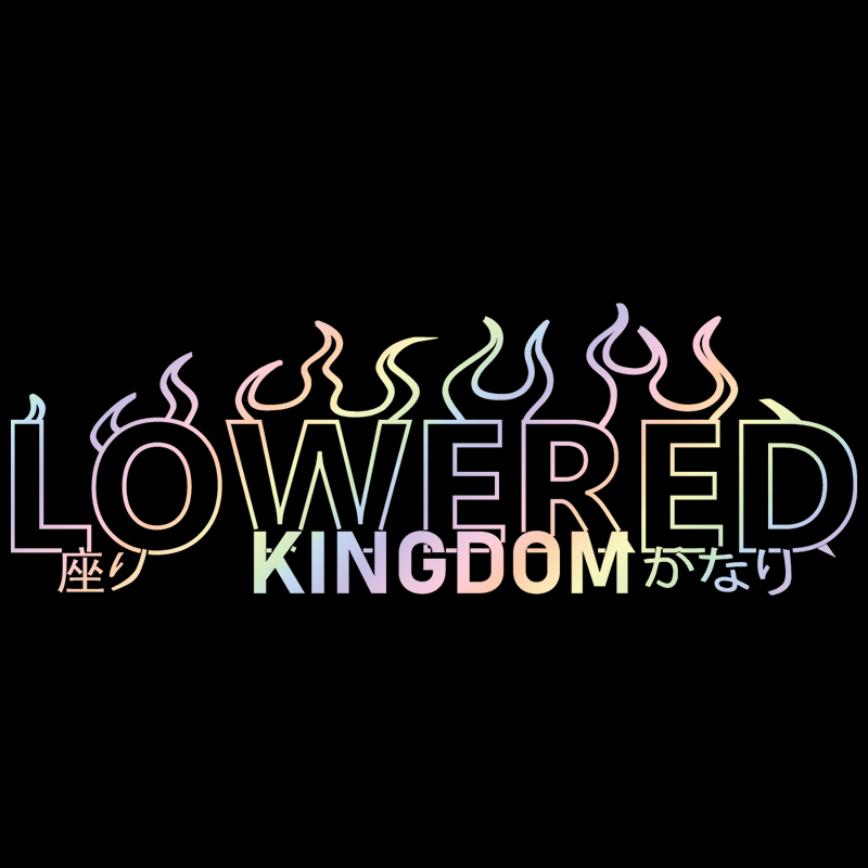 Lowered Kingdom Flame for Car  - Car Accessories Banner บทวิจารณ์และราคา