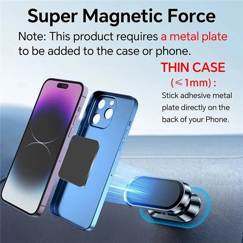 360° Magnetic Car Phone Holder - Car Accessories Xiaomi บทวิจารณ์และราคา