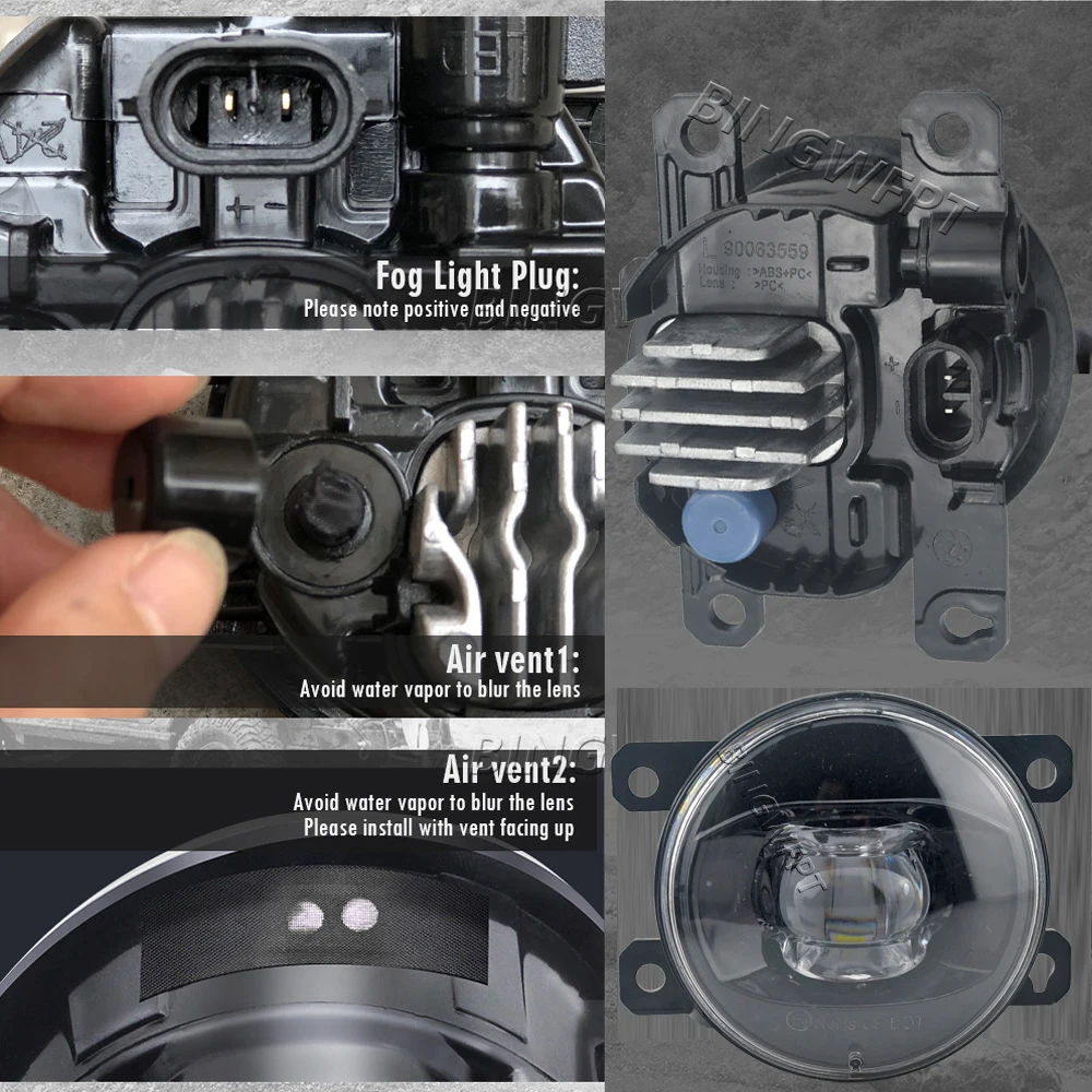 Car Led Lens Fog Lamp Assembly - Car Accessories Uae บทวิจารณ์และราคา