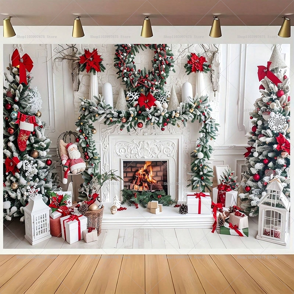 Merry Christmas Backdrops Wond - Car Accessories Banner บทวิจารณ์และราคา