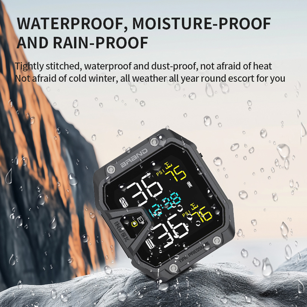 Motorcycle TPMS Real-Time Bike - Tire Pressure Monitor บทวิจารณ์และราคา