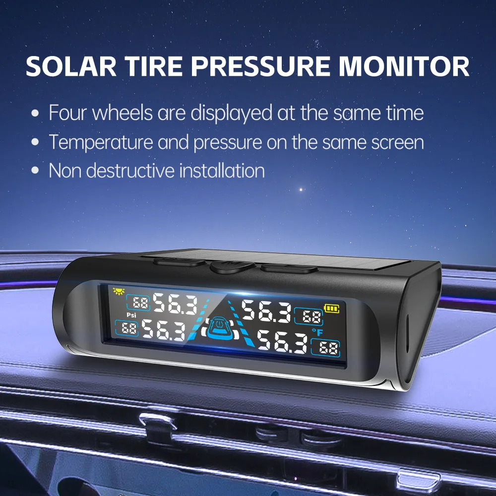 Temperature Monitor USB/Solar  - Tire Pressure Monitor บทวิจารณ์และราคา