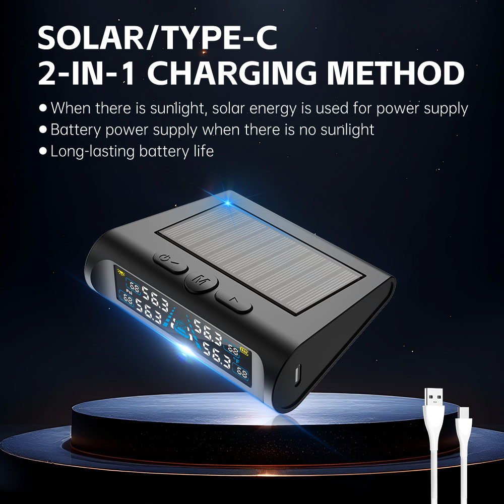 Temperature Monitor USB/Solar  - Tire Pressure Monitor บทวิจารณ์และราคา