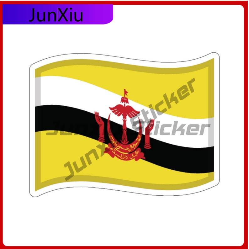 Brunei Drift Flag Sticker Brun - Car Accessories Brunei บทวิจารณ์และราคา