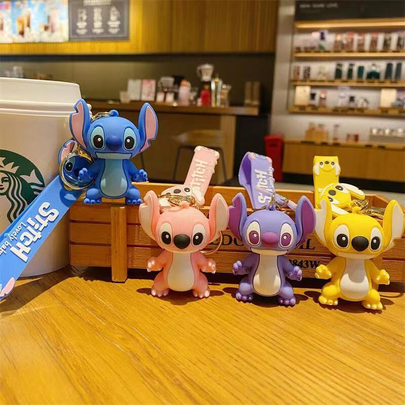 New Anime Stitch Toys Keychain - Car Accessories For Women บทวิจารณ์และราคา
