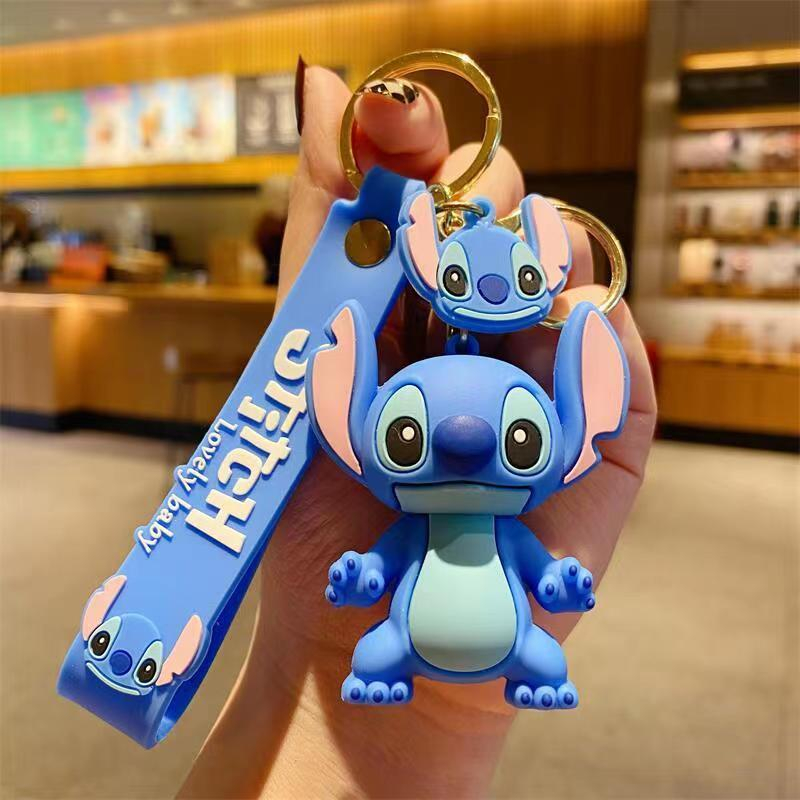 New Anime Stitch Toys Keychain - Car Accessories For Women บทวิจารณ์และราคา