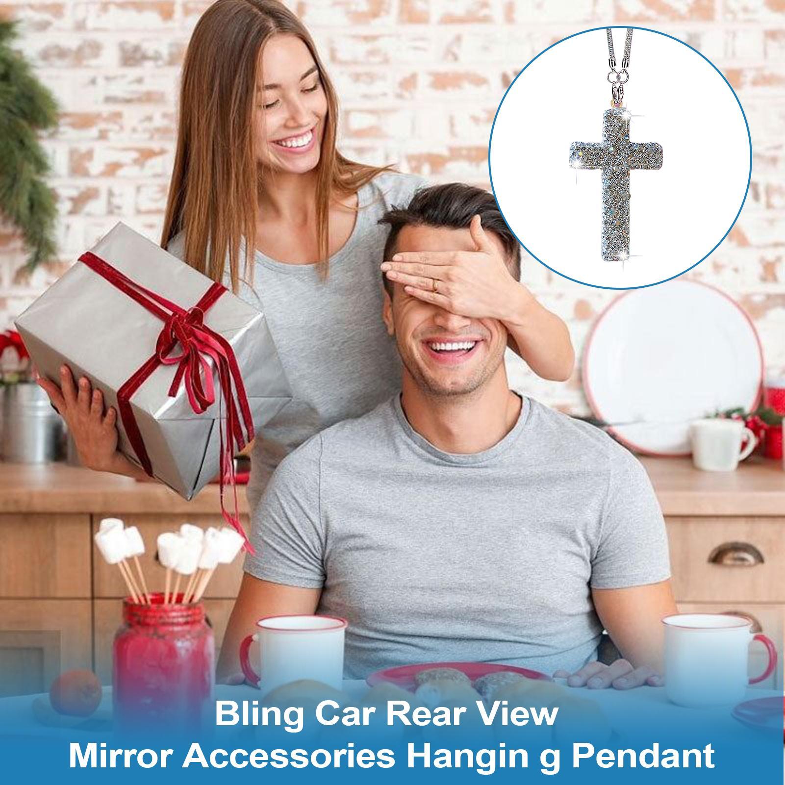 Mirror Decor For Car Bling Car - Car Accessories For Women บทวิจารณ์และราคา