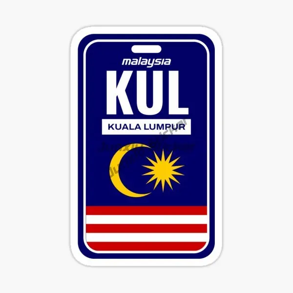 Malaysia KUL Flag Map Rhinocer - Car Accessories Malaysia บทวิจารณ์และราคา