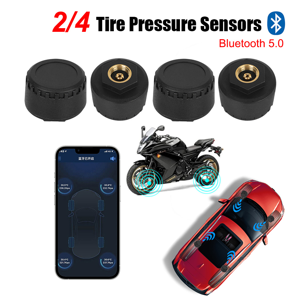 Bluetooth 5.0 Sensors Motorcyc - Tire Pressure Monitor บทวิจารณ์และราคา