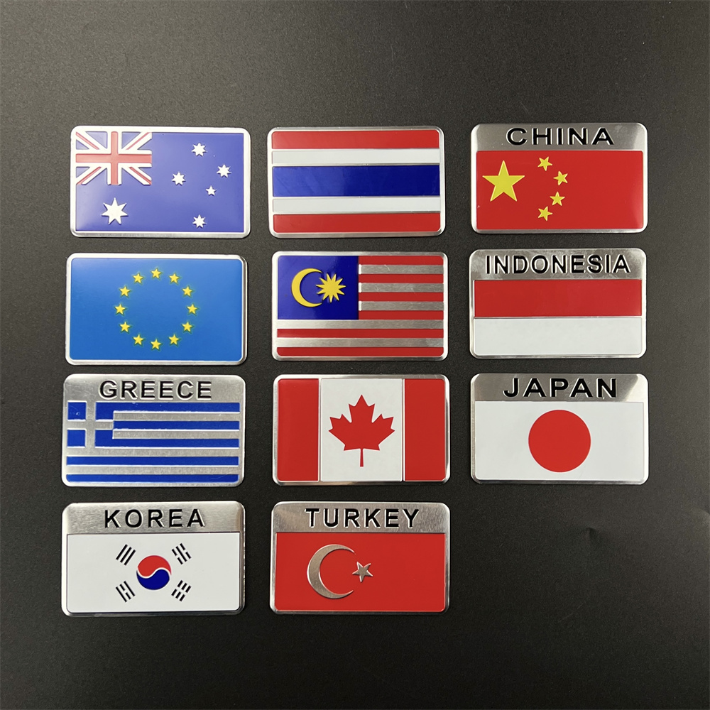 Aluminum Sticker National Flag - Car Accessories Uae บทวิจารณ์และราคา
