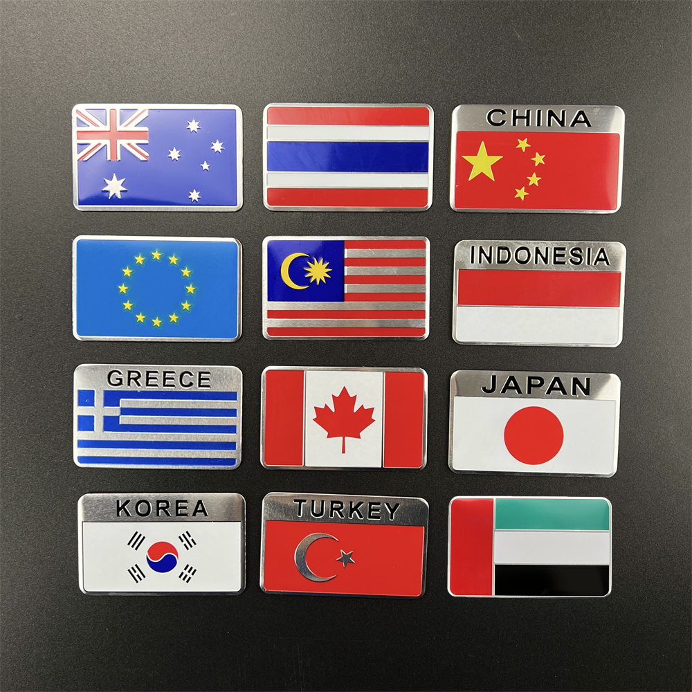 Aluminum Sticker National Flag - Car Accessories Uae บทวิจารณ์และราคา