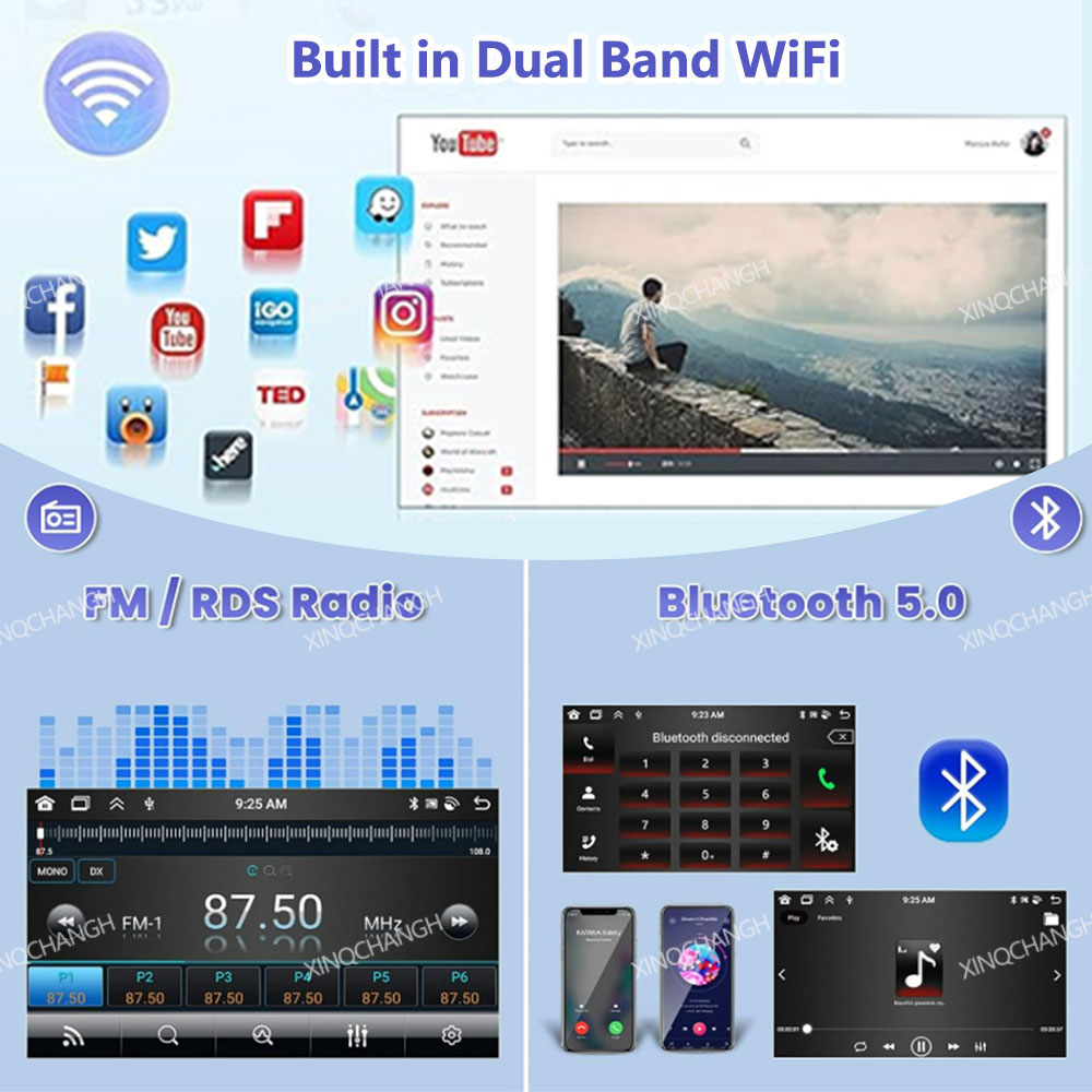 Android 16 Car Radio Carplay A - Car Accessories In India บทวิจารณ์และราคา