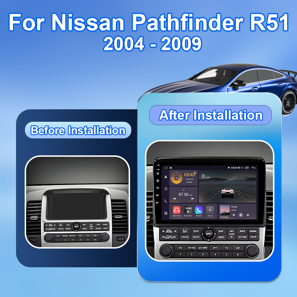 Car Radio For Nissan Pathfinde - Car Accessories In India บทวิจารณ์และราคา