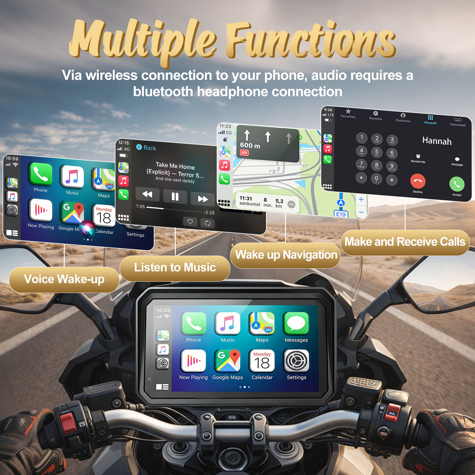 LBW 5-6-7 inch Motorcycle CarP - Tire Pressure Monitor บทวิจารณ์และราคา