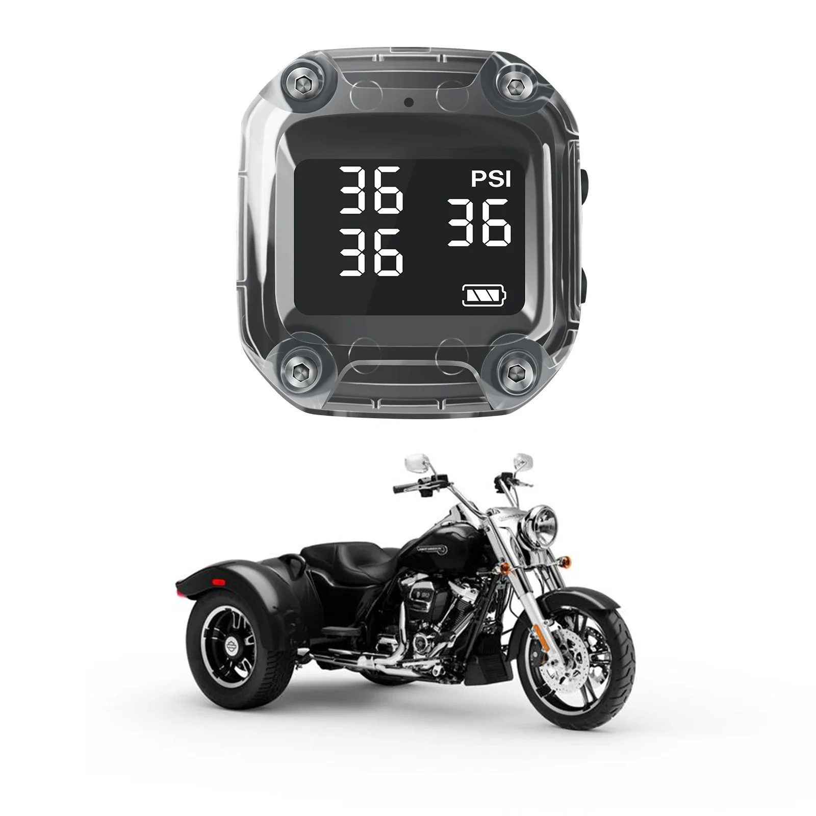 Motorcycle wireless tire press - Tire Pressure Monitor บทวิจารณ์และราคา